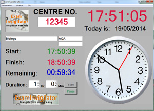 ExamInvigilator Lite screenshot of ExamInvigilator